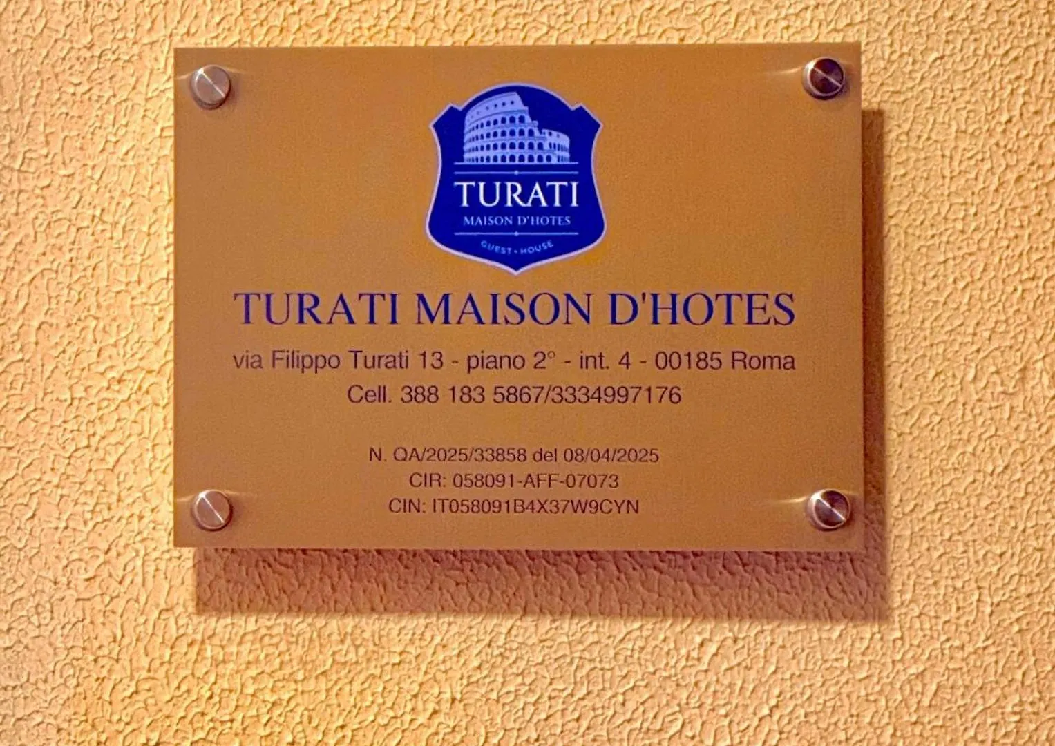 Turati Maison D'Hotes Rome